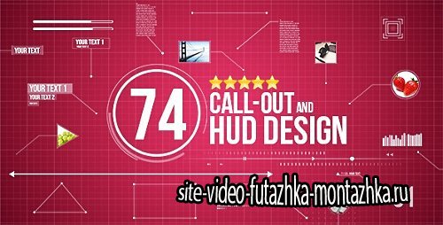 74 Call-Out and Hud Design Pack - Project for After Effects (Videohive)