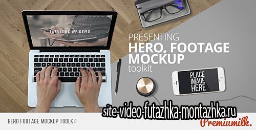 Hero Footage Mockup Toolkit - Project for After Effects (Videohive)