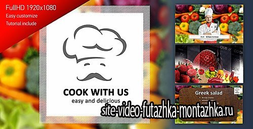 Cook With Us - Cooking TV Show Pack - Project for After Effects (Videohive)