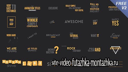 Texts Animation Bundle - Project for After Effects (Videohive)
