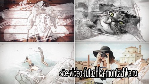 Painted Slideshow - Project for After Effects (Videohive)