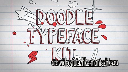 Doodle Typeface Kit - Project for After Effects (Videohive)