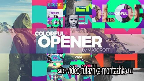 Colorful Opener - Project for After Effects (Videohive)
