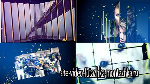 3D Split Slideshow - Project for After Effects (Videohive)