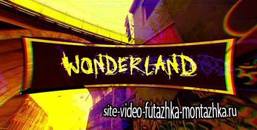 Wonderland (Glitch Art Slideshow) - Project for After Effects (Videohive)