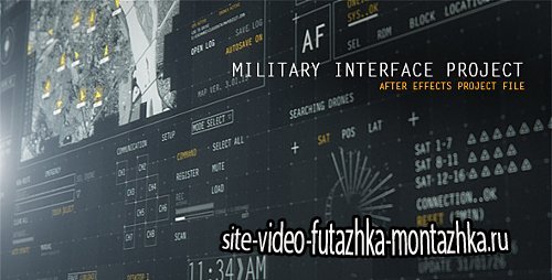 HUD Military Interface Project - Project for After Effects (Videohive)