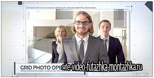 Grid Photo Opener - Corporate Slideshow - Project for After Effects (Videohive)