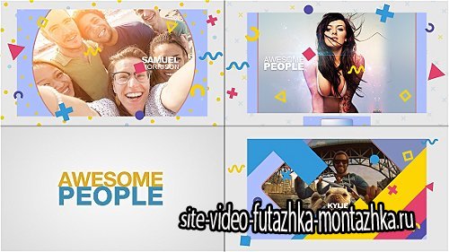 Awesome People Slideshow - Project for After Effects (Videohive)
