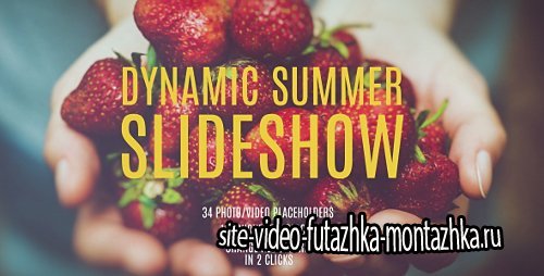Dynamic Summer Slideshow - Project for After Effects (Videohive)