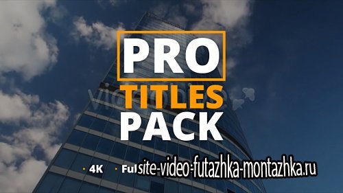 Pro Titles Pack - Project for After Effects (Videohive)