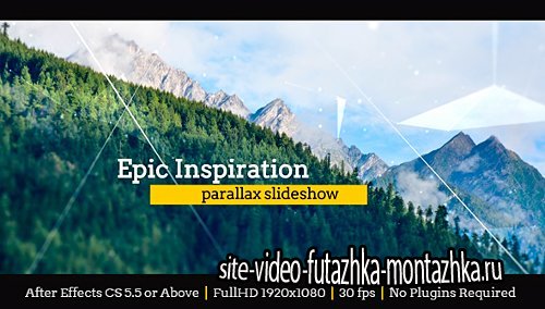 Epic Inspiration Parallax Slideshow - Project for After Effects (Videohive)