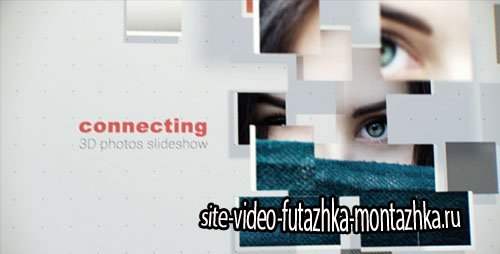 Connecting 3D Photos Slideshow - Project for After Effects (Videohive)