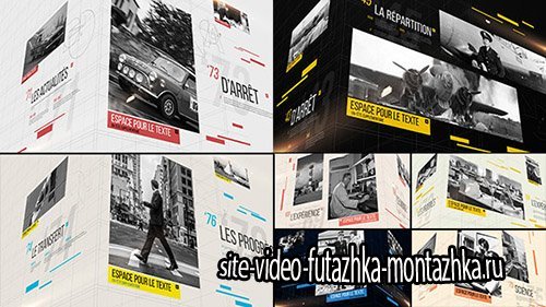 Slideshow Clean 3D - Project for After Effects (Videohive)