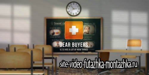 School Chalkboard v2.0 - Project for After Effects (Videohive)