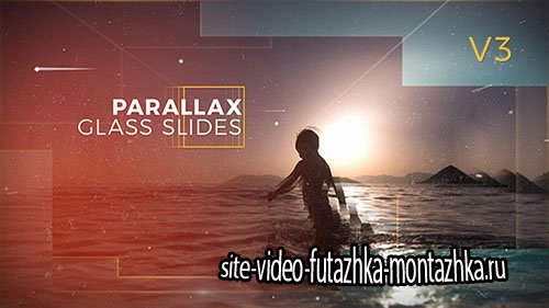 Parallax Glass Slides - Project for After Effects (Videohive)