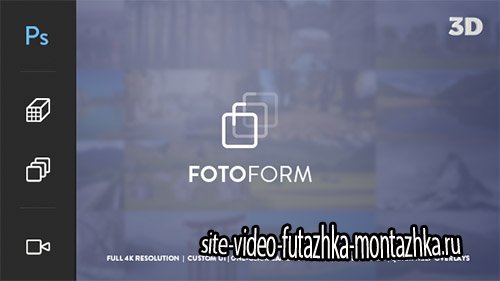 FotoForm - Procedural 4K 3D Photo Animator - Project for After Effects (Videohive)