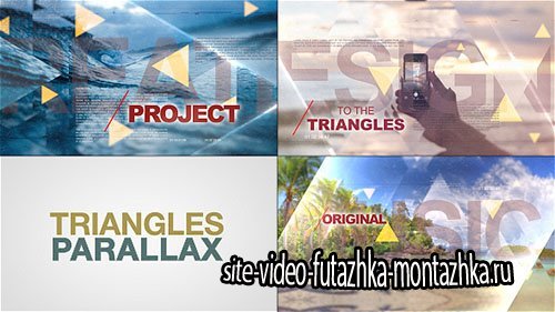 Triangles World of Parallax - Project for After Effects (Videohive)