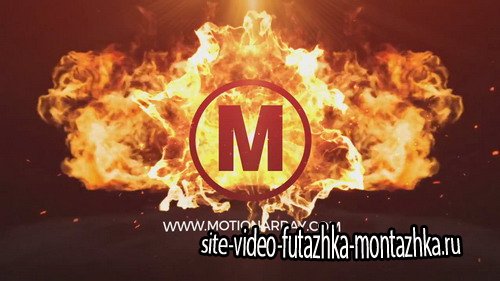 Fast Fire Logo  - After Effects Template