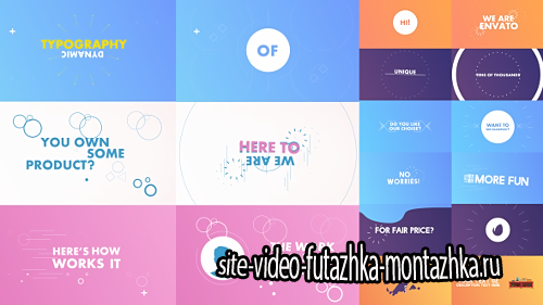 Dynamic/Kinetic Typography Pack - Project for After Effects (Videohive)