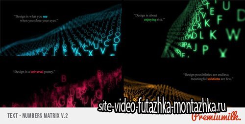 Text Matrix - Project for After Effects (Videohive)