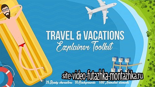 Travel & Vacations Explainer Toolkit - Project for After Effects (Videohive)
