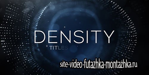 Density Titles - Project for After Effects (Videohive)