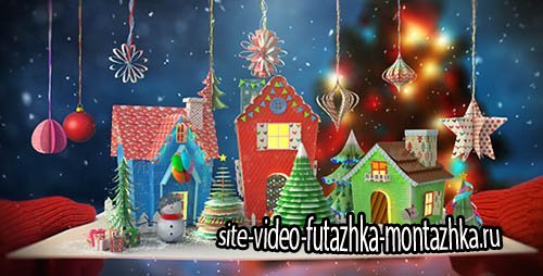 Christmas Paper Card - Project for After Effects (Videohive)