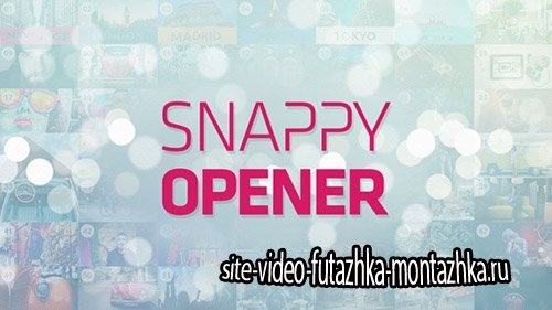 Snappy Opener - Project for After Effects (Videohive