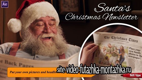 Santa’s Christmas Newsletter - Project for After Effects (Videohive)