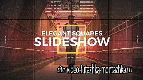 Elegant Squares Slideshow - Project for After Effects (Videohive)