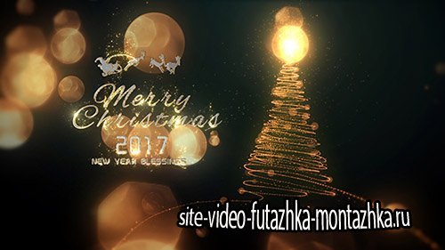 Christmas Particle Logo - Project for After Effects (Videohive)