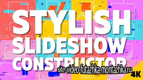 Stylish Slideshow Constructor - Project for After Effects (Videohive)