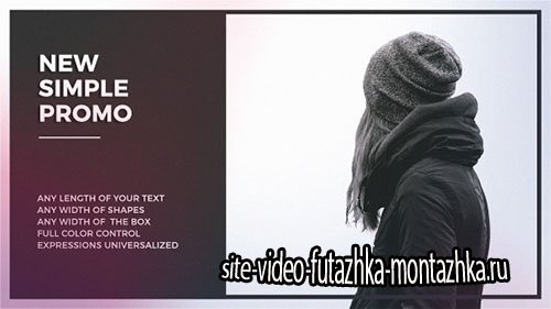 Simple Promo 19413990 - Project for After Effects (Videohive)