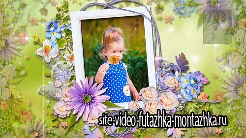Стили для семейного фото из цветочных рамочек для ProShow Producer (2)