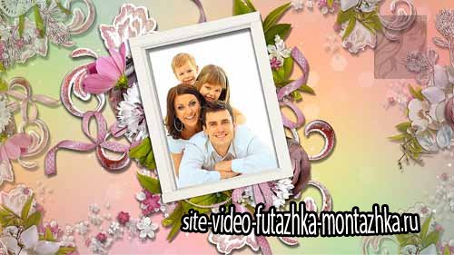 Стили для семейного фото из цветочных рамочек для ProShow Producer (3)