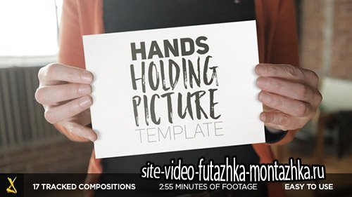 Hands Holding Pictures - Project for After Effects (Videohive)