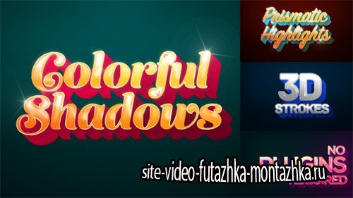 Colorful Shadows - Motion Titles Pack - Project for After Effects (Videohive)