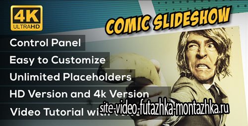 Comic Slideshow Opener - Project for After Effects (Videohive)