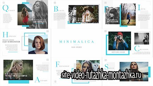 Minimalica // Blog Opener - Project for After Effects (Videohive)