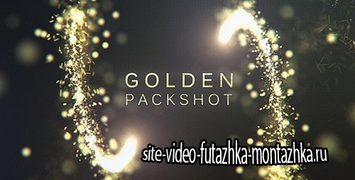 Golden Packshot - Project for After Effects (Videohive)