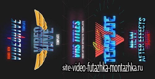 5 VHS Title Opener Pack 2 - Project for After Effects (Videohive)