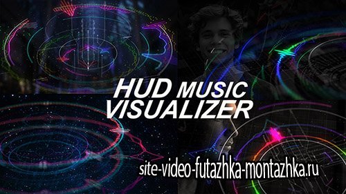 HUD Music Visualizer - Project for After Effects (Videohive)
