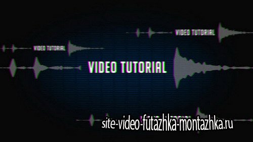 Sound Glitch Logo Intro - After Effects Template