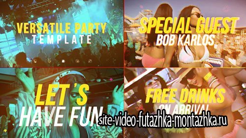 Versatile Party - Project for After Effects (Videohive)