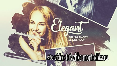 Elegant Brush Photo Slideshow - Project for After Effects (Videohive)