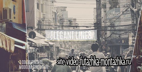 Elegant Lines Slideshow 12095766 - Project for After Effects (Videohive)