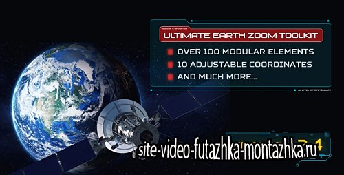 Ultimate Earth Zoom Toolkit - Project for After Effects (Videohive)