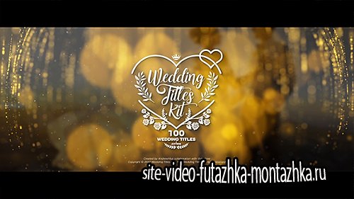 Wedding Titles Kit - 100 Titles - Project for After Effects (Videohive)