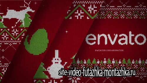 Christmas Sweater Logo - Project for After Effects (Videohive)