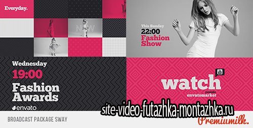 Broadcast Package Sway - Project for After Effects (Videohive)